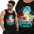 TANK TOP HORROR ROCKABILLY PIN UP GIRL